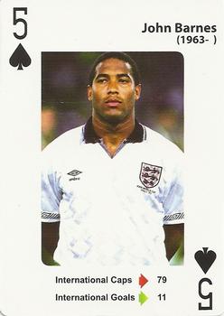 2012 England's Greatest Football Players #5ofS John Barnes Front