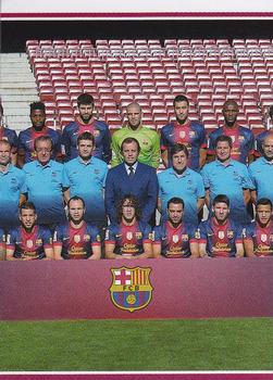 2012-13 Panini FC Barcelona Stickers #3 Team Front