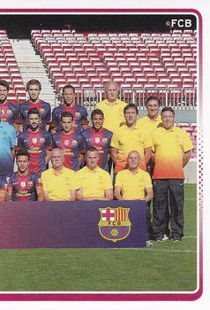 2012-13 Panini FC Barcelona Stickers #4 Team Front