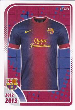 2012-13 Panini FC Barcelona Stickers #5 Home Uniform Front