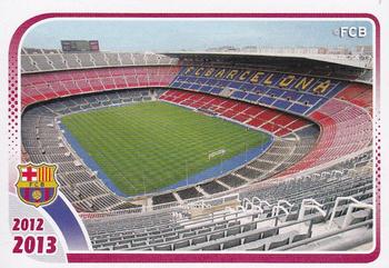 2012-13 Panini FC Barcelona Stickers #7 Camp Nou Front