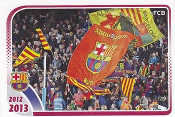 2012-13 Panini FC Barcelona Stickers #8 Fans Front