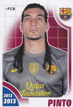 2012-13 Panini FC Barcelona Stickers #38 Pinto Front