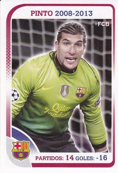 2012-13 Panini FC Barcelona Stickers #41 Pinto Front