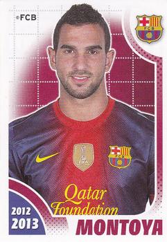 2012-13 Panini FC Barcelona Stickers #50 Martin Montoya Front