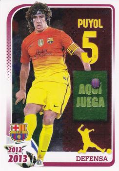 2012-13 Panini FC Barcelona Stickers #57 Carles Puyol Front