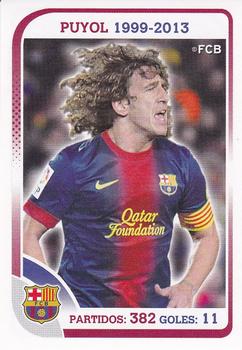 2012-13 Panini FC Barcelona Stickers #58 Carles Puyol Front