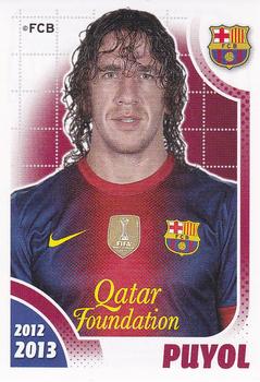 2012-13 Panini FC Barcelona Stickers #61 Puyol Front