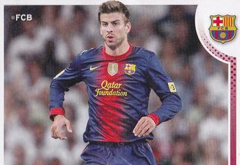 2012-13 Panini FC Barcelona Stickers #63 Gerard Pique Front