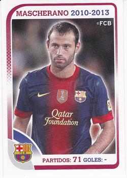 2012-13 Panini FC Barcelona Stickers #70 Javier Mascherano Front
