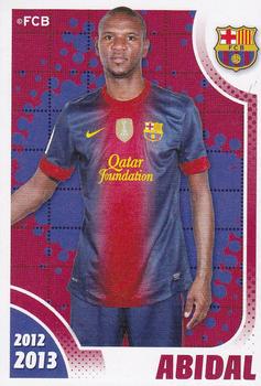 2012-13 Panini FC Barcelona Stickers #78 Eric Abidal Front
