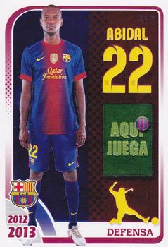 2012-13 Panini FC Barcelona Stickers #79 Eric Abidal Front
