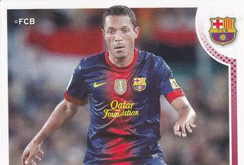 2012-13 Panini FC Barcelona Stickers #83 Adriano Front
