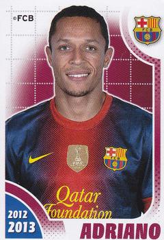 2012-13 Panini FC Barcelona Stickers #85 Adriano Front