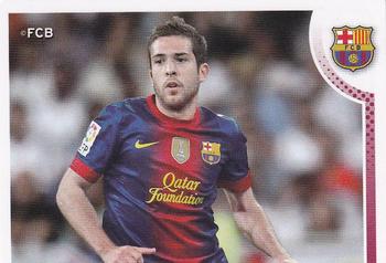 2012-13 Panini FC Barcelona Stickers #87 Jordi Alba Front
