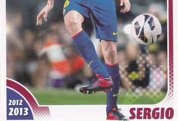 2012-13 Panini FC Barcelona Stickers #96 Sergio Busquets Front