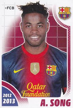 2012-13 Panini FC Barcelona Stickers #98 Alex Song Front