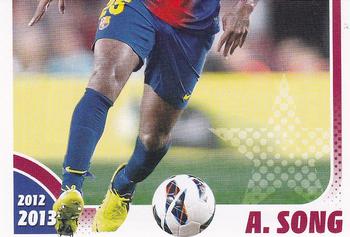 2012-13 Panini FC Barcelona Stickers #100 Alex Song Front
