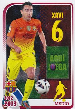 2012-13 Panini FC Barcelona Stickers #105 Xavi Hernandez Front