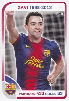 2012-13 Panini FC Barcelona Stickers #106 Xavi Hernandez Front