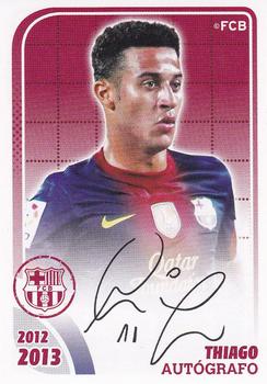 2012-13 Panini FC Barcelona Stickers #116 Thiago Front