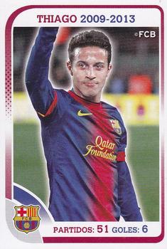 2012-13 Panini FC Barcelona Stickers #118 Thiago Front