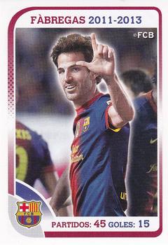 2012-13 Panini FC Barcelona Stickers #125 Cesc Fabregas Front