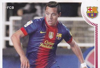 2012-13 Panini FC Barcelona Stickers #135 Alexis Front