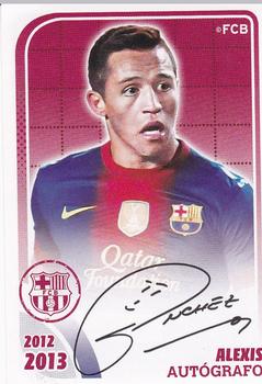 2012-13 Panini FC Barcelona Stickers #139 Alexis Sanchez Front