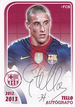 2012-13 Panini FC Barcelona Stickers #140 Cristian Tello Front