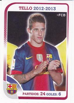 2012-13 Panini FC Barcelona Stickers #142 Tello Front