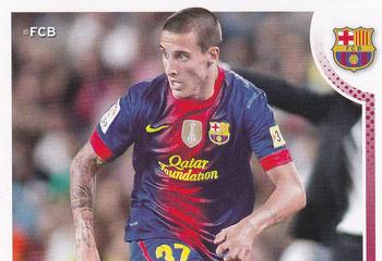 2012-13 Panini FC Barcelona Stickers #143 Cristian Tello Front