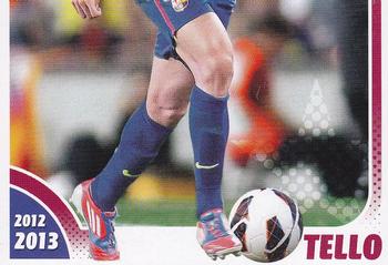 2012-13 Panini FC Barcelona Stickers #144 Tello Front