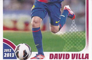 2012-13 Panini FC Barcelona Stickers #148 David Villa Front