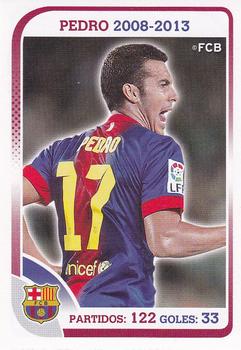 2012-13 Panini FC Barcelona Stickers #154 Pedro Front