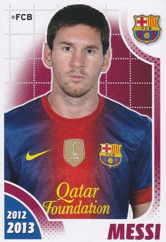 2012-13 Panini FC Barcelona Stickers #158 Messi Front