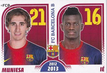 2012-13 Panini FC Barcelona Stickers #185 Muniesa / Ié Front