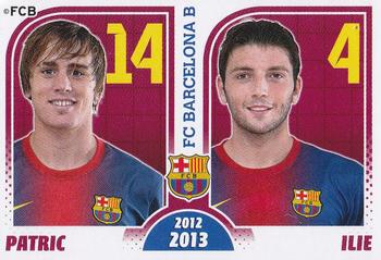 2012-13 Panini FC Barcelona Stickers #187 Patric / Ilie Front
