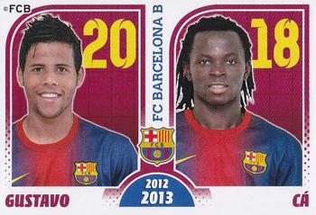 2012-13 Panini FC Barcelona Stickers #190 Gustavo / Cá Front