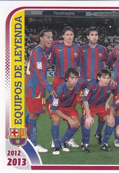 2012-13 Panini FC Barcelona Stickers #202 FC Barcelona 2005-2006 Front