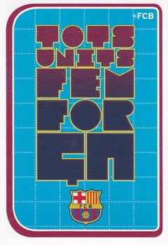 2012-13 Panini FC Barcelona Stickers #208 Tots Units Fem For… Front