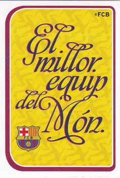 2012-13 Panini FC Barcelona Stickers #210 El millor equip del Món Front