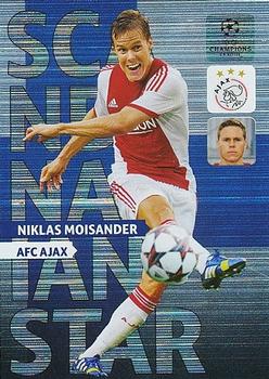 2013-14 Panini Adrenalyn XL UEFA Champions League - Scandinavian Stars #NNO Niklas Moisander Front