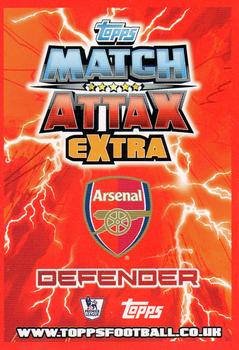 2012-13 Topps Match Attax Premier League Extra #U1 Carl Jenkinson Back