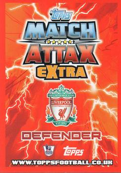 2012-13 Topps Match Attax Premier League Extra #U16 Sebastian Coates Back