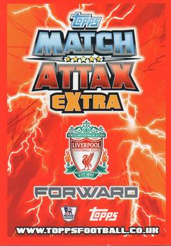 2012-13 Topps Match Attax Premier League Extra #U18 Oussama Assaidi Back