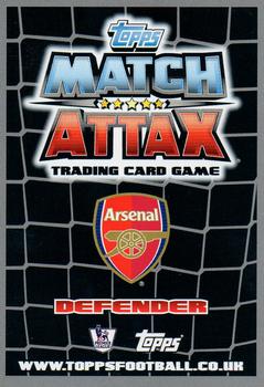 2011-12 Topps Match Attax Premier League Extra #U1 Carl Jenkinson Back
