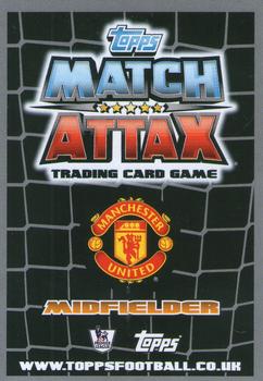 2011-12 Topps Match Attax Premier League Extra #U37 Paul Scholes Back