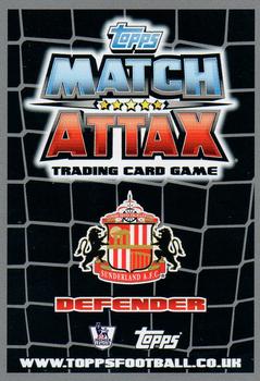 2011-12 Topps Match Attax Premier League Extra #N20 Sotirios Kyrgiakos Back