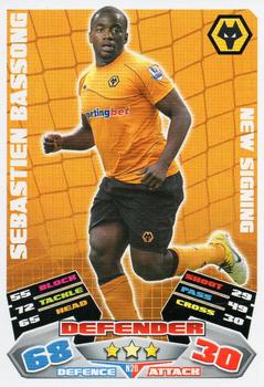 2011-12 Topps Match Attax Premier League Extra #N28 Sebastien Bassong Front